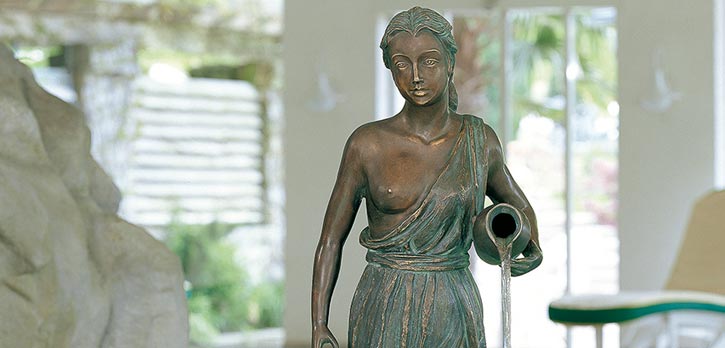 Bronzeskulptur "Kassandra"
