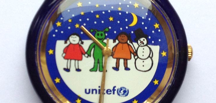 "Winter", Armbanduhr von UNICEF