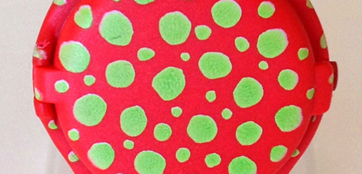 "Red Green Vibration", Künstleruhr von Kuno Gonschior